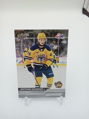 Matthew Schaefer Upper Deck Chl Star Rookies