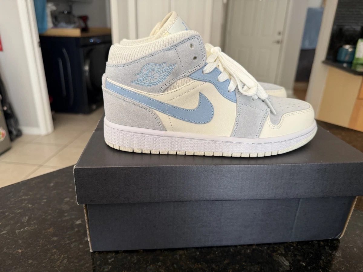 Las mejores ofertas en Jordan 1 SE Mid Sail Light Blue | eBay