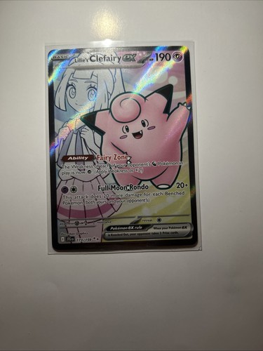 Lillie's Clefairy ex 173/159 Sv09: Journey Together Holo
