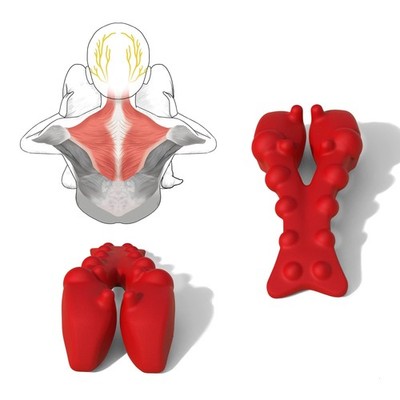 LittleMum Trapezius Massager, Neck, Shoulder & Upper Back Pain Relief Manual ...