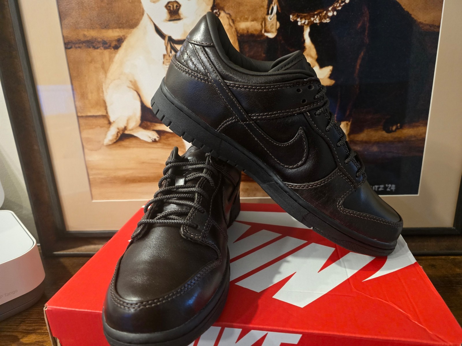 Nike Dunk Low Retro PRM QS Baroque Brown  IQ3342-200 2026 Shoes Mens 10 US NEW thumbnail 3