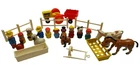 Vintage Fisher-Price Little People Farm Animals Tractors Figures Lot 1963-1996