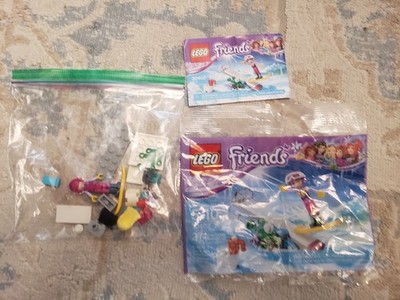 LEGO Friends Snowboard Tricks 30402 100% Complete w/ Manual