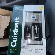 NEW Cuisinart 14-Cups Automatic Drip Coffee Maker, Stainless Steel (DCC-3200P1)