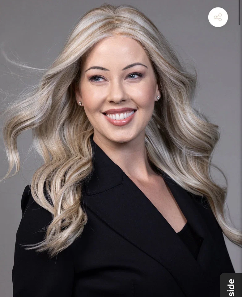 Belle tress “Priestly” wig in color Cappuccino latte New not available anywhere - Image 2 of 4