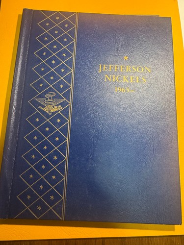 Whitman Jefferson Nickels 1965 Album - Used / Pre-Owned - No Coins - #9409