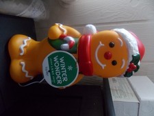 NEW WITH TAGS Christmas Holiday Time 11" Gingerbread Man