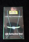 1 LED Reflective Vest USB Rechargeable Running Safety Vest Light Up — photo 1