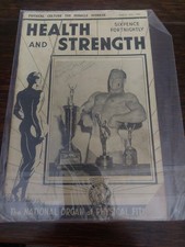 VINTAGE March 1947 HEALTH AND STRENGTH MAGAZINE