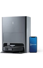 NEW! Ecovacs Deebot X1 Omni Robot Vacuum and Mop Combo with Self-Emptying Black