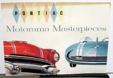 1956 Pontiac Motorama Masterpieces Brochure Club De Mer Catalina Strato-streak 8
