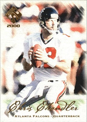 2000 Private Stock #5 Chris Chandler - FB