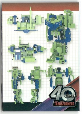 2024 Dynamite Hasbro Transformers 40th Anniversary #99 Devastator Foil