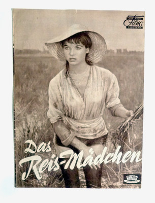 REIS-MÄDCHEN Elsa Martinelli DNF-Klemmer FILMPROGRAMM 20,5x28cm Movie Program