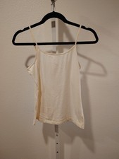 Sonoma Life Style Women's Cami Camisole Size Medium Scoop Neck Cream