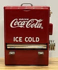 Vintage 1995 Coca Cola Toothpick Dispenser Red Cooler Coke Collectible Holder