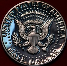 Uncirculated Proof 1982-S San Francisco Mint Clad Kennedy Half Dollar