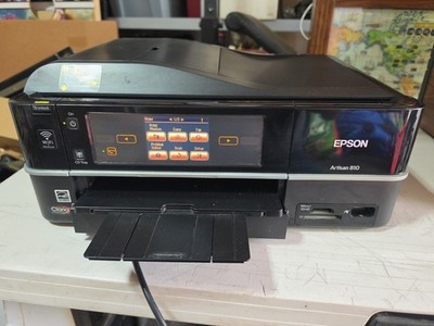 Epson Artisan 810 All-In-One Wireless Inkjet Printer Touchscreen Display Tested