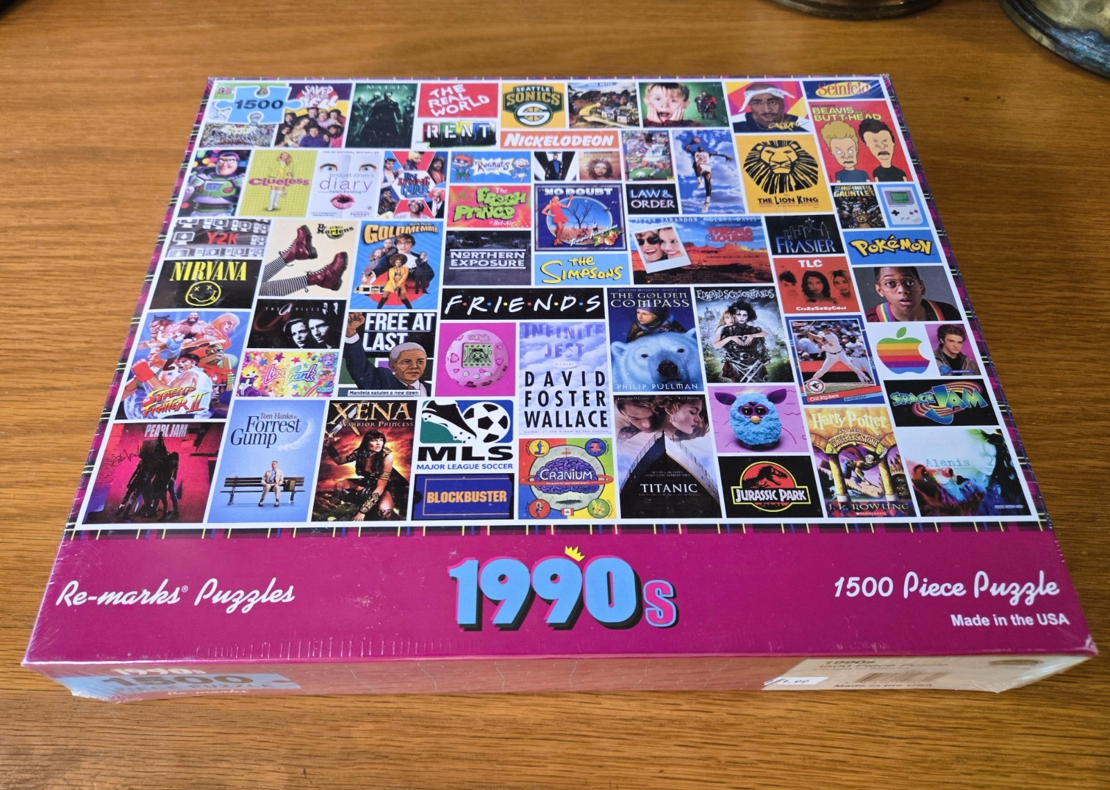 Re-Marks Puzzle "1990s" 1500 Piece 33x24 NEW SEALED