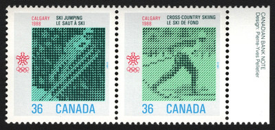 Kanada - Olympische Winterspiele, Calgary (4. Ausgabe) - 1987 - postfrisch