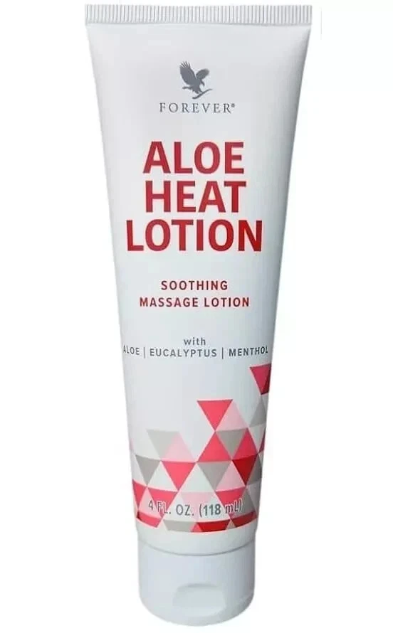 Forever Living Aloe HEAT LOTION 118ml Soothing Massage Lotion Exp 2027
