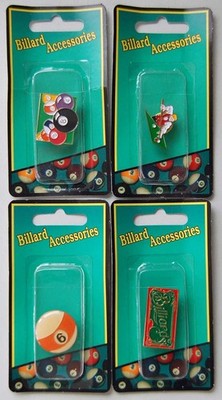 Anstecker: Billard - Billiard -- 1 Stck