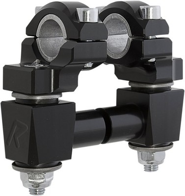 Rox Speed FX 1R-AV2SEK 2'' Elite Anti-Vibration Pivot Black Handlebar Risers
