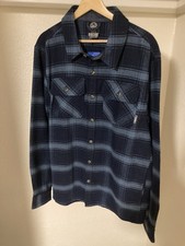 Colorado Clothing Men's Flannel Shirt Size Large Blue