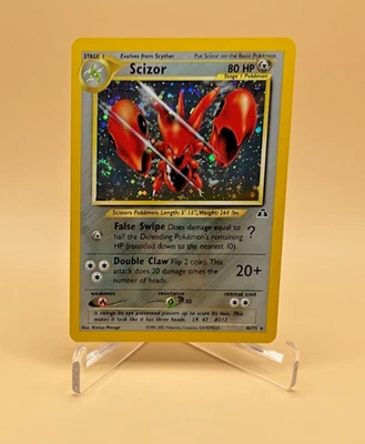 SCIZOR HOLO 10/75 ハッサム 英語版 ポケットモンスター Scizor Pokémon TCG Cards for sale | eBay