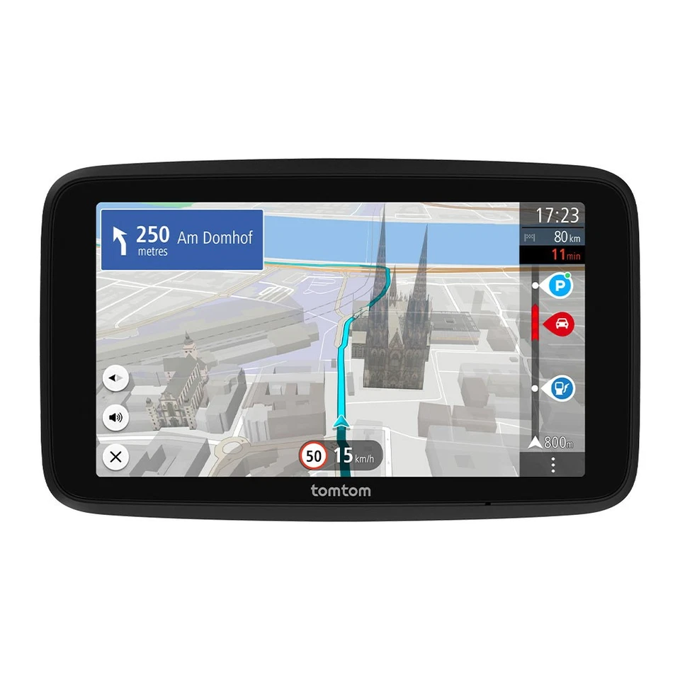 TomTom Go Navigator schwarz Navigationsgerät WLAN Bluetooth 16GB Touch Sprache