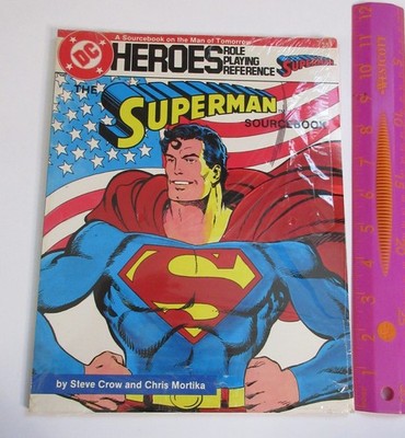 Heroes RolePlaying Reference The Superman Sourcebook DC 233 Man of Tomorrow 1987
