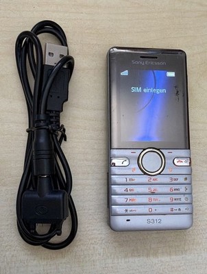 Sony Ericsson S312 Ohne Simlock geprüft, Händler, Garantie Komplett Handy Top