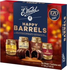 E.Wedel Chocolate Gift Happy Barrels Liqueur Chocolates Gift Box 1 x 200 g