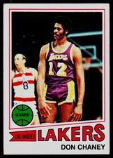 1977-78 Topps #27 Don Chaney White Backs - POOR