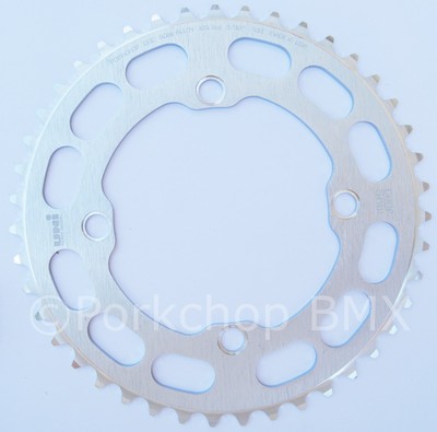 Porkchop BMX single speed bicycle Chop Saw I Chainring 42T 4 bolt 104 bcd BLUE