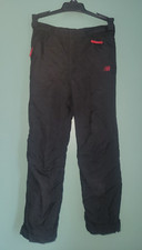 BOYS GIRLS UNISEX NB NEW BALANCE BLACK RED SNOW SKI SNOWBOARD SNOW PANT SIZE 7