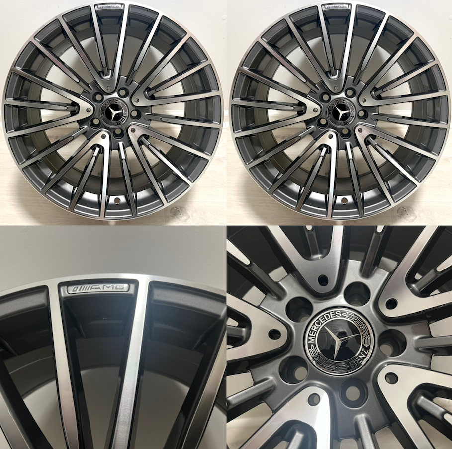 NEW MERCEDES BENZ 19 INCH RIMS WHEELS SET4 19/8.5 19/9.5 SL500