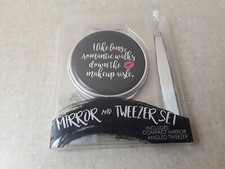 Mirror And Tweezers Set