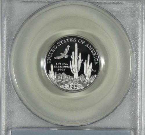 2001-W $25 American Platinum Eagle Proof PF 69 DCAM Certified PCGS - Picture 3 of 4