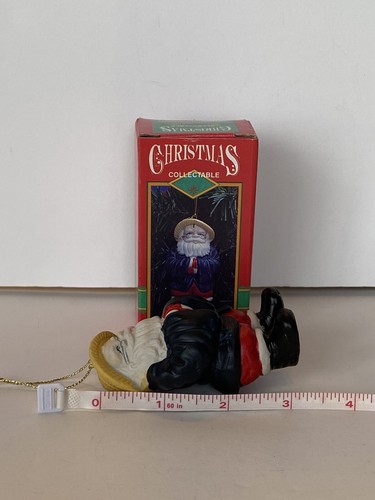Vintage Magic Creations Christmas Collectible China Santa Claus Ornament 1995 - Picture 5 of 5