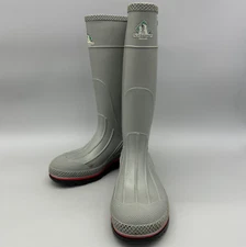 Northerner Servus PVC Chemical Resistant Boots Men's 5 Gray Made In USA