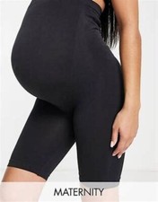 Bump Suit Black Motherhood Bodysuit incl. Shorts Size Small