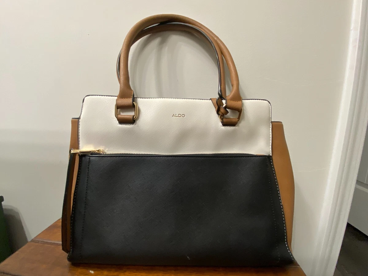 Aldo Colorblock Purse With Removable Strap RN 82384 CA 14383