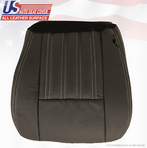 2004 Ford F250 F350 Harley-Davidson 4X4 Passenger Bottom Leather Seat Cover Blk