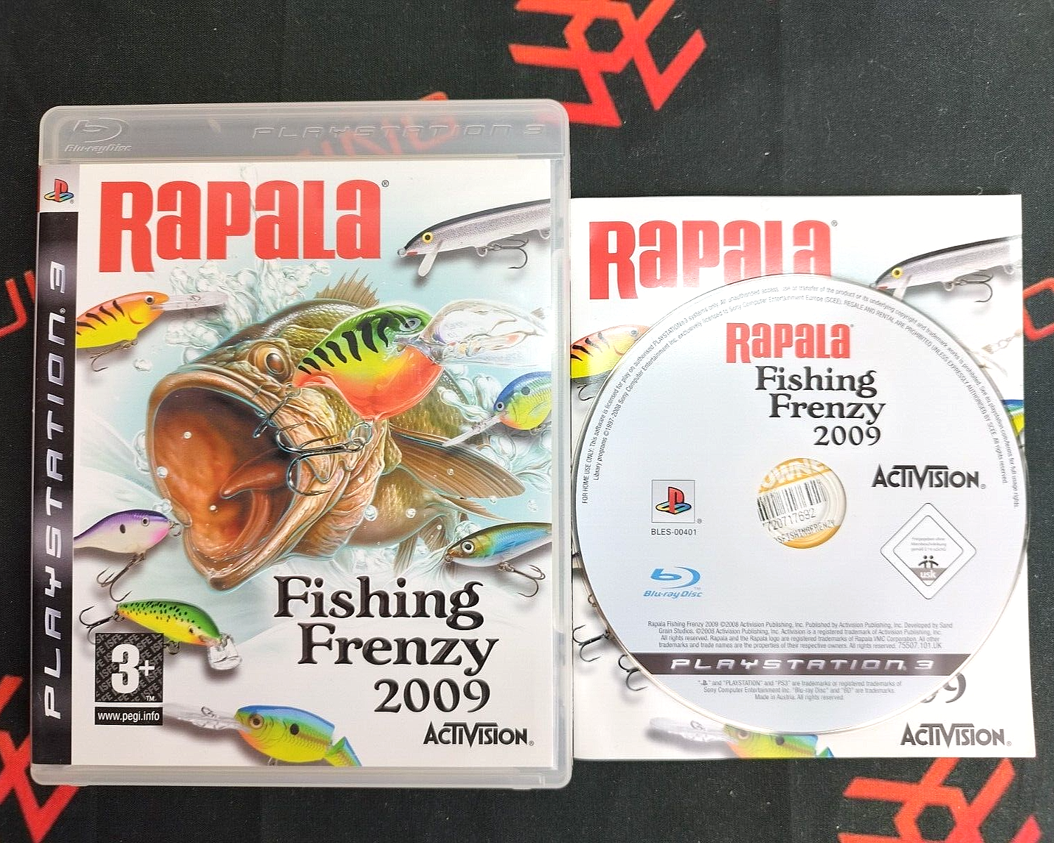 Rapala Fishing Frenzy 2009 PS3 PlayStation 3 Video Game