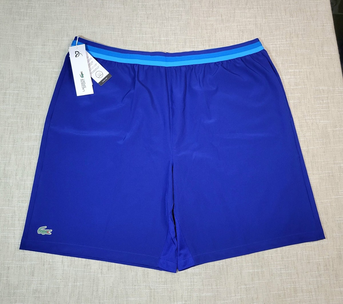 LACOSTE SPORT x Novak Djokovic Tennis Shorts Size 7 / 2XL Mens