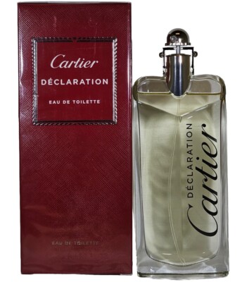 DECLARATION CARTIER 100ML 3.3.OZ EAU DE TOILETTE SPRAY MEN'S