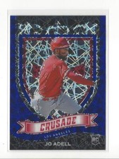 2021 Panini Crusade Purple Velocity #3 Jo Adell RC Rookie Angels