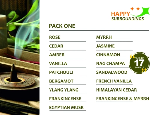 Sample Pack Of Incense Cones Hand Dipped with Essential Oils100% Natural Incense - Image 2 of 4