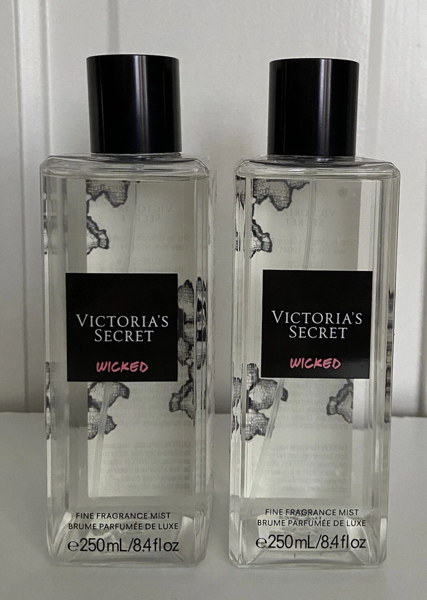 2 Victoria's Secret Wicked Fragrance Body Mist ~ 8.4 Fl Oz ~ Brand